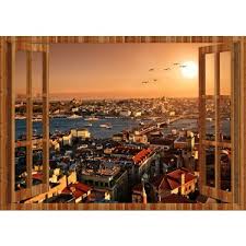 Tilki Dunyasi Pencereden Galata Kulesinden Istanbul Ve Fiyati