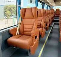 Hot Sale Competitive Price Bus Accessory VIP Luxury Van Leather Reclining  Seat Business Fabric Mini Seat