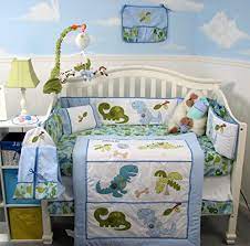 Check out our dinosaur crib sheet selection for the very best in unique or custom, handmade pieces from our bedding shops. Soho Dinosaur Baby Crib Nursery Bedding Set 14 Pcs Soho D Https Www Amazon Com Dp B00ms28gqi Dinosaur Crib Bedding Nursery Bedding Sets Dinosaur Baby Room