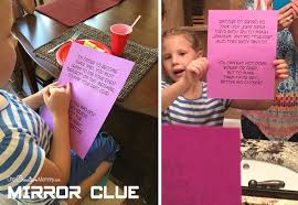And put it up on the wall so kids can identify any. Spy Birthday Party Ideas Spy Mission And Clues Onecreativemommy Com