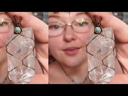 DIY Wire Wrapped Crystal