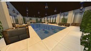 My Relaxing Indoor Swimming Pool Minecraft