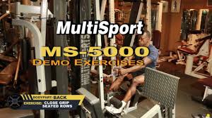 dr gene james multisports ms 5000 demo