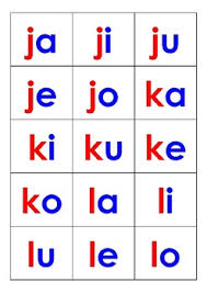 Savesave suku kata for later. Kartu Suku Kata Bahasa Indonesia By Griya Sinau Tpt