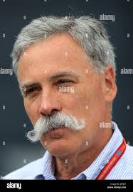 Owner of Liberty Media Chase Carey during second practice of the 2017  British Grand Prix at Silverstone Circuit, Towcester. PRESS ASSOCIATION  Photo. Picture date: Friday July 14, 2017. See PA story AUTO