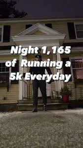 Consecutive 5k #1,173 is all done. Warm one. Sky was bright and the stars  were easily visible. I looked up the whole time. I started to add as much  structure to my day as humanely possible years ago. ...