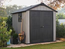 L'abri de jardin pvc, en plus de sa simplicité et sa rapidité de montage, offre un design contemporain. Abri De Jardin Resine Brossium 6 6m2