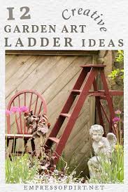 The wooden ladder is a vital accessory for your household as it comes handy in several to reach a certain height. 12 Creative And Rustic Garden Art Ladder Ideas