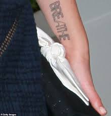The drew barrymore show posted a video to playlist the making of the drew barrymore show. Drew Barrymore Will Get Dwelling Is Where We Are Tattooed Onto Her Forearm On Her Talk Show Geeky Craze