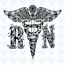 Download Registered Nurse Svg Files For Silhouette Files For Cricut Svg Dxf Eps Png Instant Download Supersvg Nurse Svg Svg Cricut