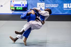 Judo vs freestyle wrestling in an awesome grappling match. European Universities Judo Championship Eusa