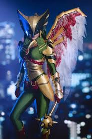 Nightwing And Hawkgirl Go Toe To Toe Cosplay Dc Cosplay Hawkgirl Amazing Cosplay