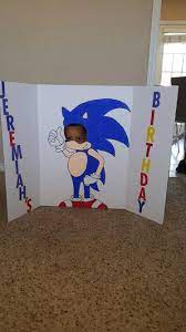 Invitations, food, favors and activities all take time to plan and prepare. Sonic Birthday Party Photo Prop Sonic Birthday Parties Sonic Party Hedgehog Birthday