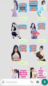 Setelah whatsapp mendukung stiker, banyak aplikasi stiker bermunculan di play store. Kumpulan Sticker Cewek Cantik Wastickerapps For Android Apk Download