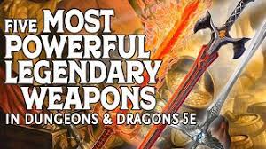 This had been addressed in this thread as well as on bitbucket. The Five Most Powerful Legendary Weapons In Dungeons And Dragons 5e Youtube