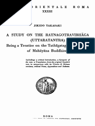 Check spelling or type a new query. A Study Of Ratnagotravibhaga Takasaki 1966 Buddhist Philosophy Indian Religions