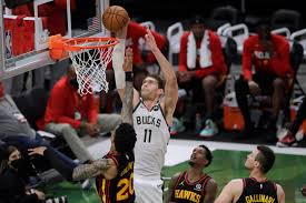 Giannis antetokounmpo is a greek professional basketball player who currently plays for the milwaukee bucks of the national basketball association (nba). Without Giannis Antetokounmpo Bucks Beat Hawks For 3 2 Series Lead The Boston Globe