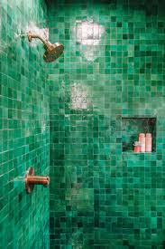 Secret Lagoon Mounted Zellige 2 X2 X3 8 Shower Niche Green Bathroom Master Bathroom