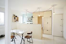 a compact family kitchen in paris