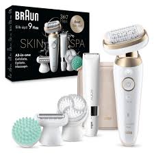 Braun Silk-épil 9 Flex SkinSpa, Epilator with 360° Flexible Head for Easy  Hair Removal, Wet & Dry, Lasting Smooth Skin, All-in-One Kit, with Body  Mini ...