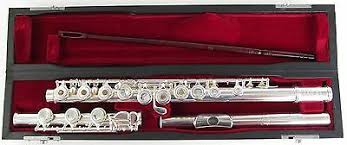 New Gemeinhardt 3osb Ng1 Solid Silver Flute Open Hole B