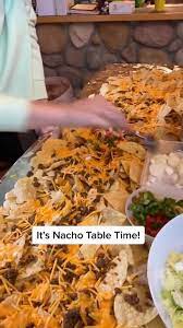 Occurred On Michigan Usa Info From Licensor Our Family Always Makes A Massive Nacho Table Party Food And Drinks Party Food Platters Party Food Appetizers