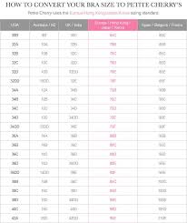 Bra Conversion Chart For Different International Bra Brands