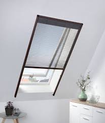 Hecht Insektenschutz Dachfenster Rollo Braun Anthrazit Bxh 80x160 Cm Dachfenster Rollo Dachfenster Fenster Insektenschutz