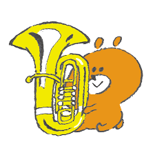 チューバ イラスト かわいい