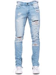 Lancaster Tapered Jeans Light Blue In 2021 Ripped Jeans Men Jeans Outfit Men Tapered Jeans