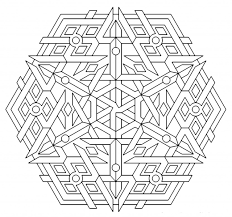 Some of these coloring pages are advance and hard to color and some are easy and fun. Get This Printable Geometric Coloring Pages For Adults 57132