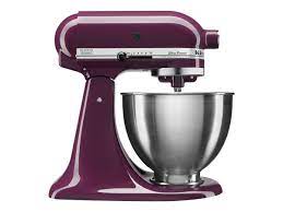 The kitchen aid artisan series stand mixer realizes that professional quality appliances are required in most home. Kitchenaid Ksm95by 4 5qt Ultra Power Series Tilt Head Stand Mixer Boysenberry Walmart Com Walmart Com