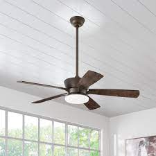 These can also be placed in nearly every room where constant air circulation is desired, such as in living rooms. Home Decorators Collection Bergen 52 In Led Uplight Espresso Bronze C Decohub Home Outlet Store