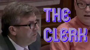 "The Clerk" Starring Casey Carl