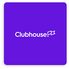 Create icons with border and text. Clubhouse Brand Identity Guideline And Assets