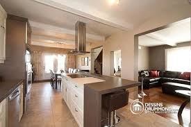 Decouvrez Le Plan 2779 V3 Norway 4 Qui Vous Plaira Pour Ses 3 Chambres Et Son Style Nordique Modern Kitchen Island House Plans Beautiful Kitchens