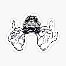 #fox #star #stars #tattoos #cute tattoos #girly tattoo #tattoo #animals #vegan #love #nature #foxes. Lip Tattoo Stickers Redbubble