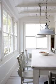 Modern Country Shabby Meets Chic In A White Rustic Kitchen Cococozy Modern Farmhouse Dining Room Cottage Dining Rooms Modern Farmhouse Dining