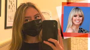 So haben fans leni klum, die tochter von heidi klum noch nie gesehen. Heidi Klums Tochter Leni 16 Zeigt Erstmals Ihr H Leni Klum Shotoe