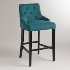 Pacific Blue Lydia Barstool World Market These Look Comfortable And Would Be A Great Option For Your Bar With Images Blue Bar Stools Bar Stools Teal Bar Stools