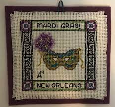 Choose from annie's wide range of counted cross stitch patterns to find a project perfect for your home décor, gift giving, or other creative use. Masquerade Mardi Gras Mask New Orleans Cross Stitch Pattern By Leslie Wristers Designer Purchased Pattern A Mardi Gras Cross Stitch Patterns Mardi Gras Mask
