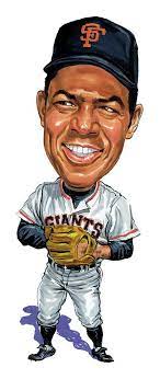 Similar with billy mays png. Willie Mays By Art Willie Mays Celebrity Caricatures Sports Art