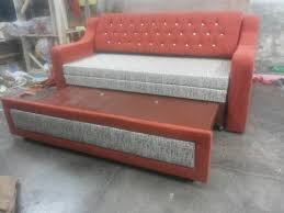 Make a statement with a graphic printed futon, or choose a fabric sofa bed in a neutral colour to pull together your home decor. New Sofa Come Bed Nice Look à¤•à¤¨ à¤µà¤° à¤Ÿ à¤¬à¤² à¤¸ à¤« à¤¬ à¤¡ In Topsia Road Kolkata Brocklyn Furniture Id 13399878688