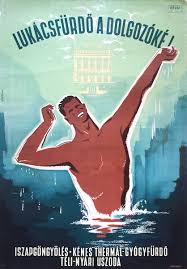Airtight seal for clear water in the spring. Lukacs Bath Is Owned By The Workers Mud Wrap Sulfur Thermal Spa Winter Summer Swimming Pool Budapest Poster Gallery