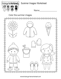this is a summer items worksheet for kindergarteners you can download prin summer worksheets kindergarten summer worksheets halloween worksheets kindergarten