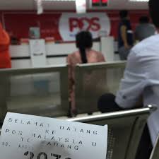 Mulai 1 mac 2019, bayaran tunai & mydebit (melalui kiriman wang/wang pos/cek/bank draf. Pos Malaysia Utc Kuantan Pahang