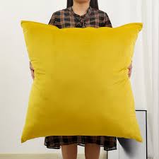 Illuminating yellow throw pillow covers bedroom decor couch pillows for living room set of 4, couch, bed embroidered pillowcases 18x18 inch 4 extra large throw pillows. Large Sofa Pillows Shop Large Sofa Pillows With Great Discounts And Prices Online Lazada Philippines