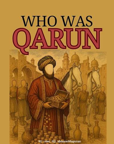 Who was Qarun ?, his wealth, his knowledge, his arrogance and his final  downfall. Please subscribe to read complete post #quran . . . #richest  #wealth #prestige #journal #destruction #islam #punishment