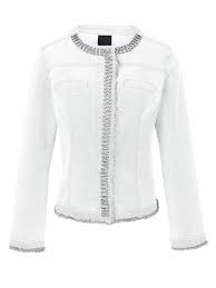 Guess jeansjacke jacke neu gr.s / 36 perlen strass. Linea Tesini By Heine Jeansjacke Mit Schmuckbesatz Schwarz Im Heine Online Shop Kaufen