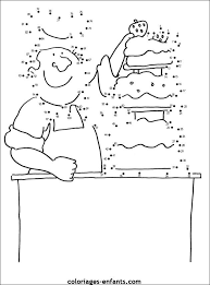 Jeux De Patissier Coloriage Jeux Jeu De Points